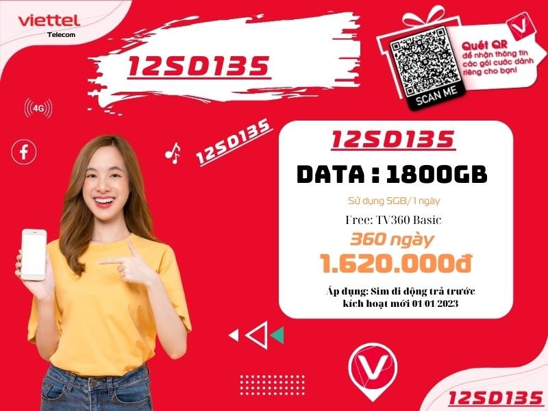 Gói 12SD135 của Viettel