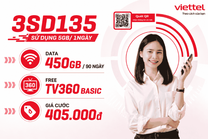 Gói 3SD135 Viettel