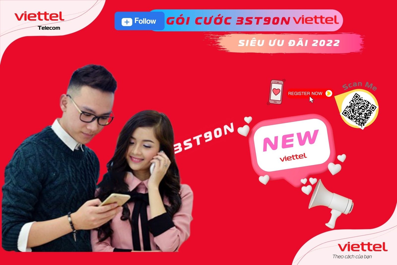 Gói 3st90n Viettel