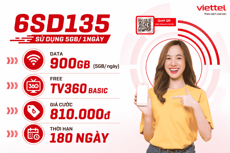 Gói 6SD135 Viettel