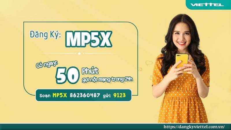 Gói cước MP5X của Viettel
