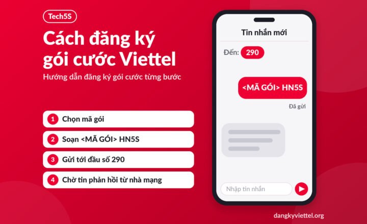Hướng dẫn từng bước cách đăng ký gói cước Viettel bằng tin nhắn